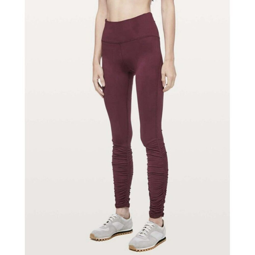 Lululemon Ready To Rulu Tight *28" Dark Adobe Sz 4